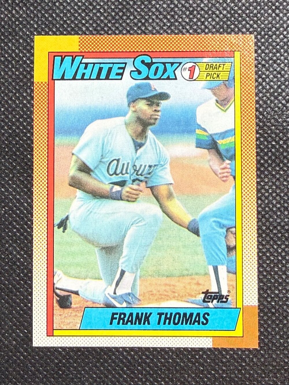 1990 Topps #414 Frank Thomas RC Rookie #1 Draft Pick Chicago White Sox